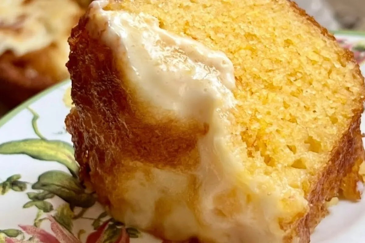 Bolo cremoso sem trigo: uma receita grande e deliciosa que é
