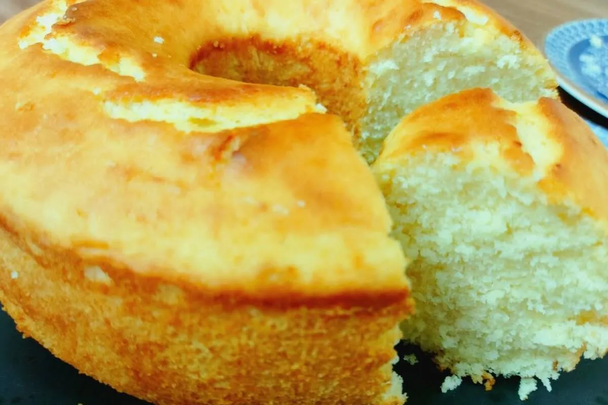 Bolo de 1 ovo só fofinho e macio para fazer rapidinho no lan