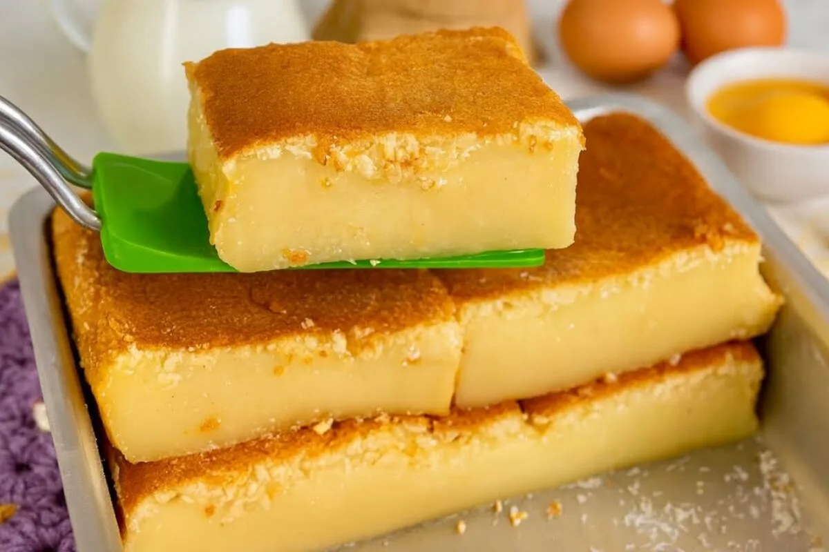 Bolo de 4 leites que derrete na boca e fica com a textura qu