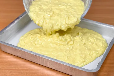 Bolo de aipim tradicional, muito macio e perfeito para acomp