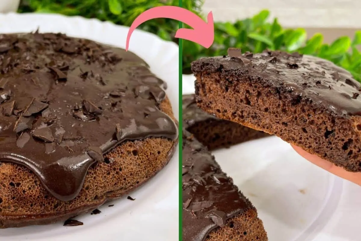 Bolo de chocolate na frigideira: o bolo rápido e prático par