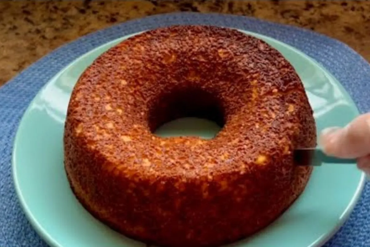 Bolo de cuscuz sem farinha de trigo super fofinho e fácil pa