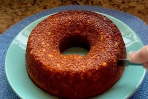 Bolo de cuscuz sem farinha de trigo super fofinho e fácil pa