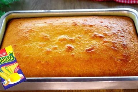 Bolo de flocão com goiabada: flocão e goiabada, combinação p