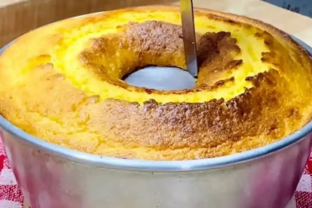 Bolo de fubá da vovó: nem precisa de pão francês no café da