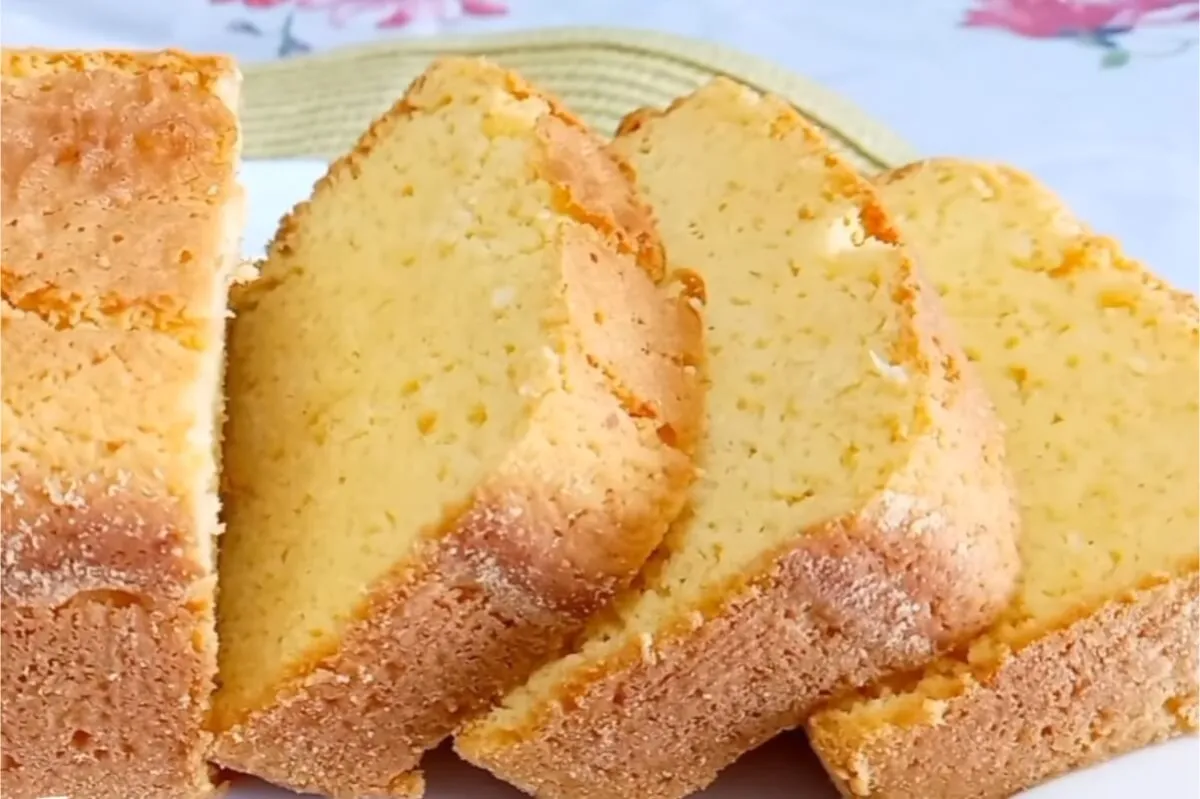 Bolo de fubá sem leite e zero lactose para você fazer ainda