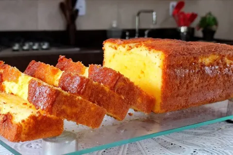 Bolo de fubá tipo pullman: receita mais prática que existe p