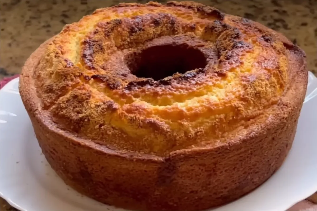 Bolo de laranja com coco da vovó: veja como eu faço para ser