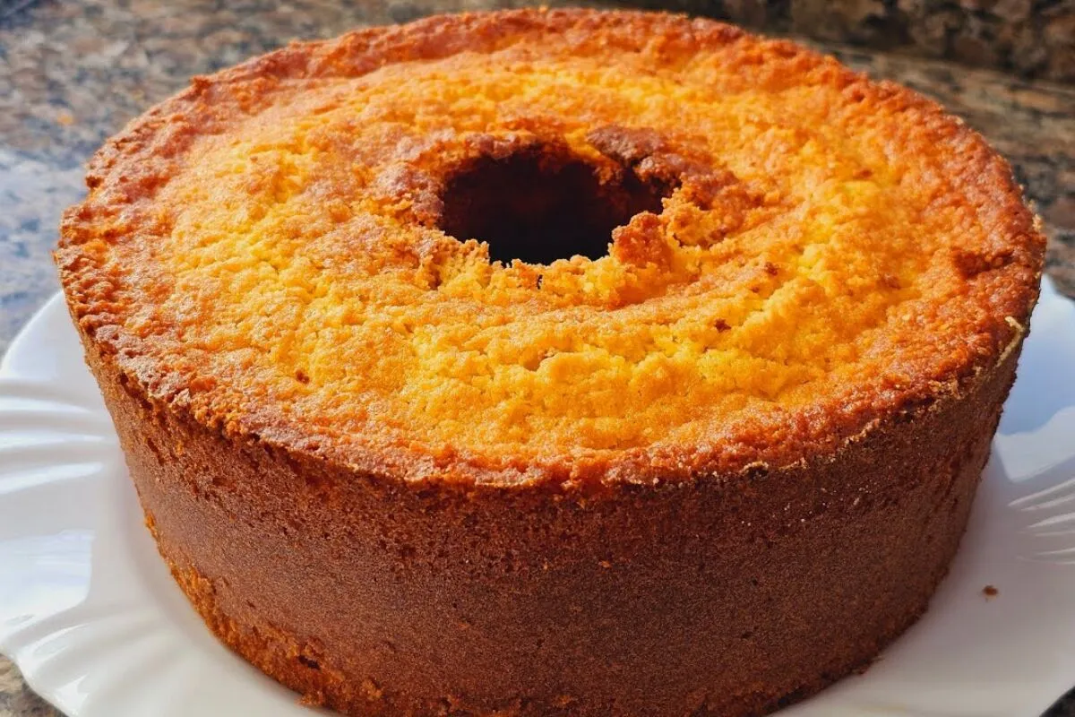 Bolo de laranja sem trigo: ótimo para saborear com uma xícar