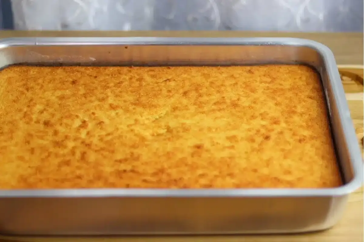Bolo de mandioca com coco da vovó: depois que aprendi quero