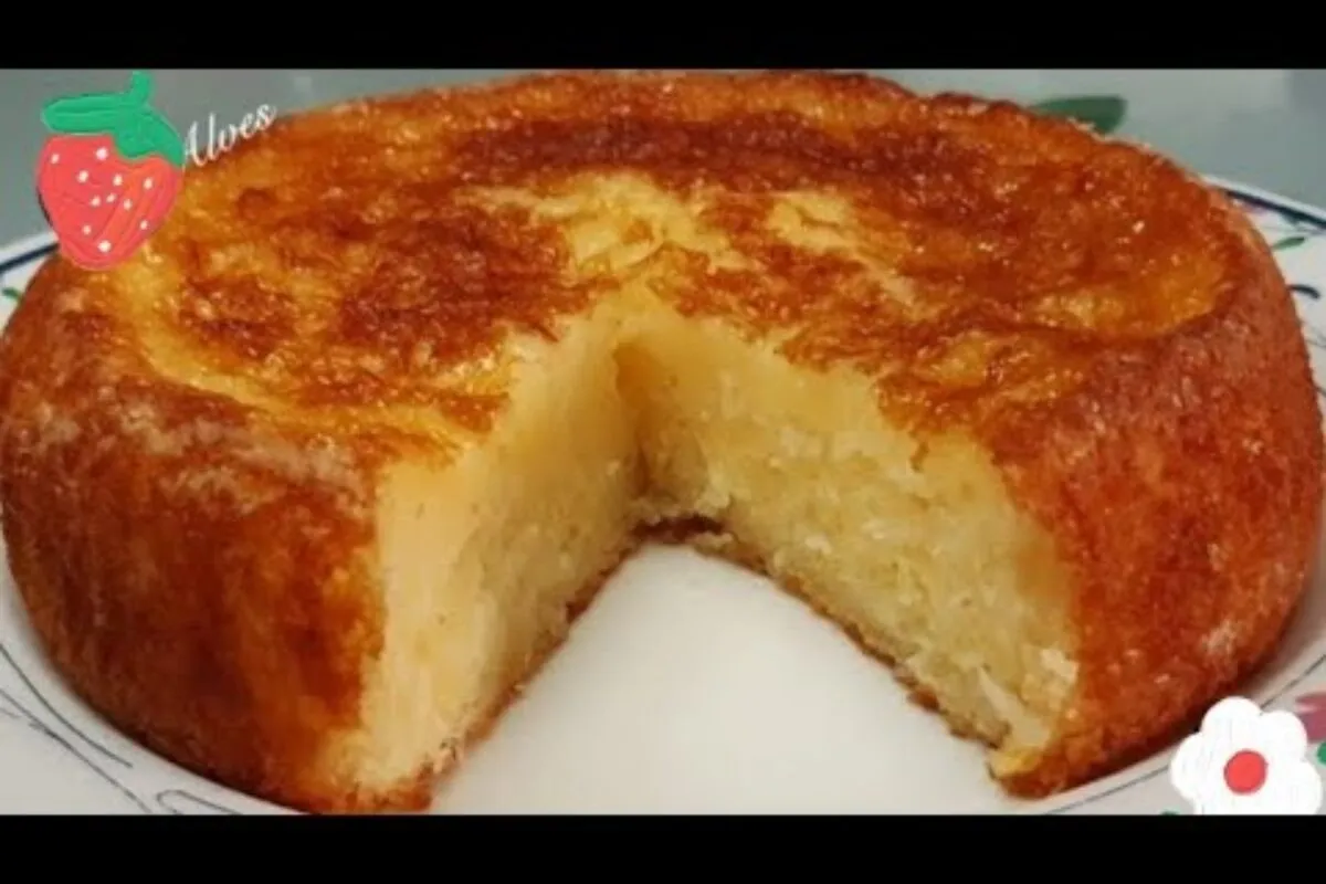 Bolo de mandioca que só vai 1 ovo e não precisa de farinha d
