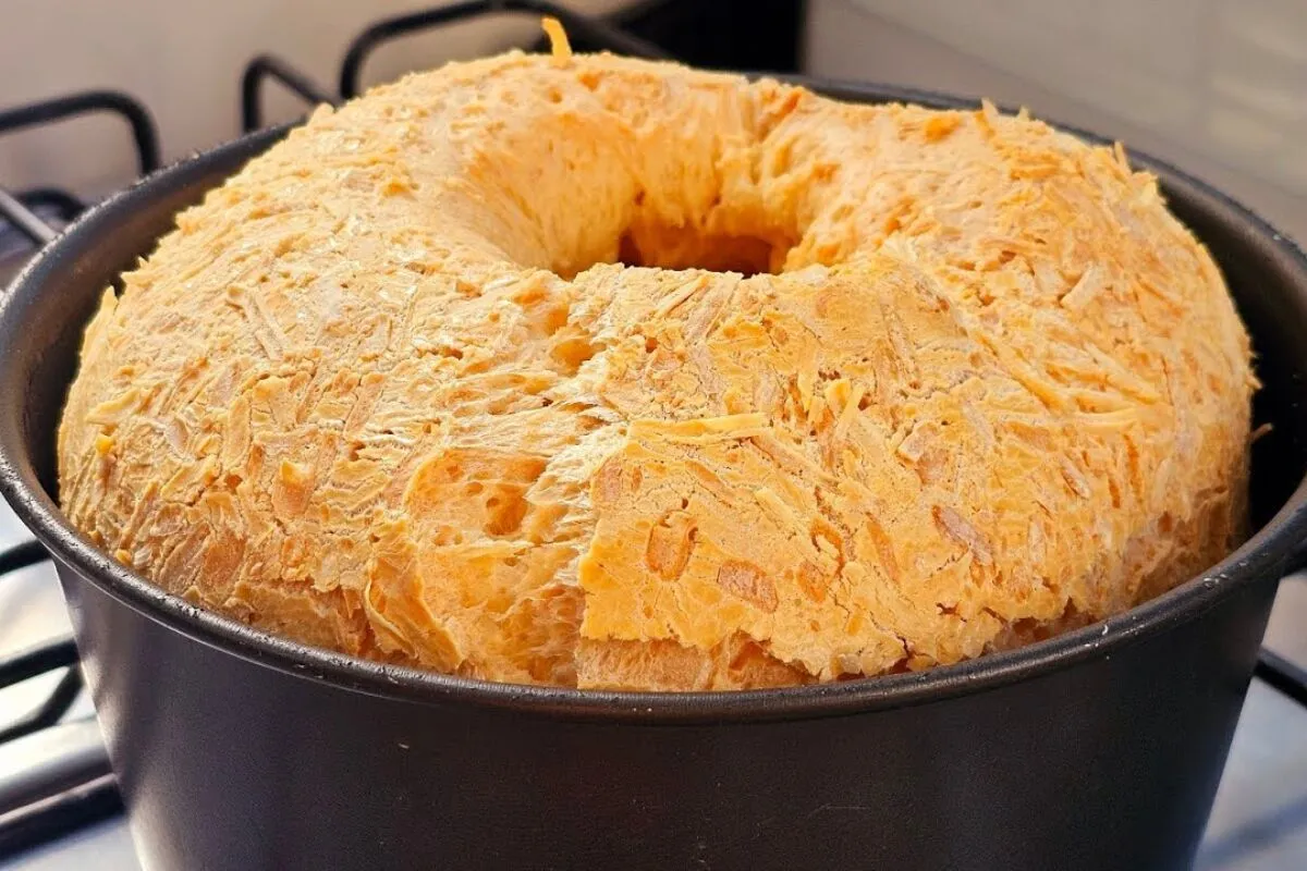Bolo de polvilho: não murcha, sem fermento e sem trigo, rece
