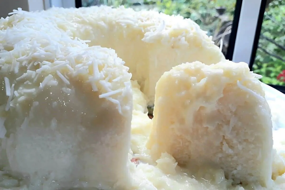 Bolo de tapioca que não vai ao forno é só misturar os ingred