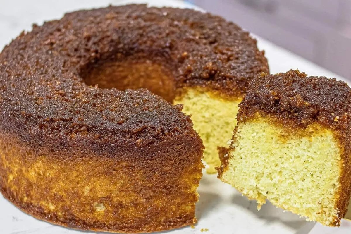 Bolo de trigo caramelizado: o famoso bolo engana visita que
