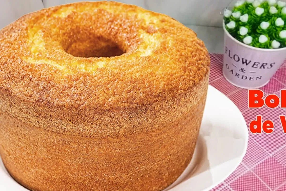 Bolo de vó: super fofo e úmido, o melhor para acompanhar um