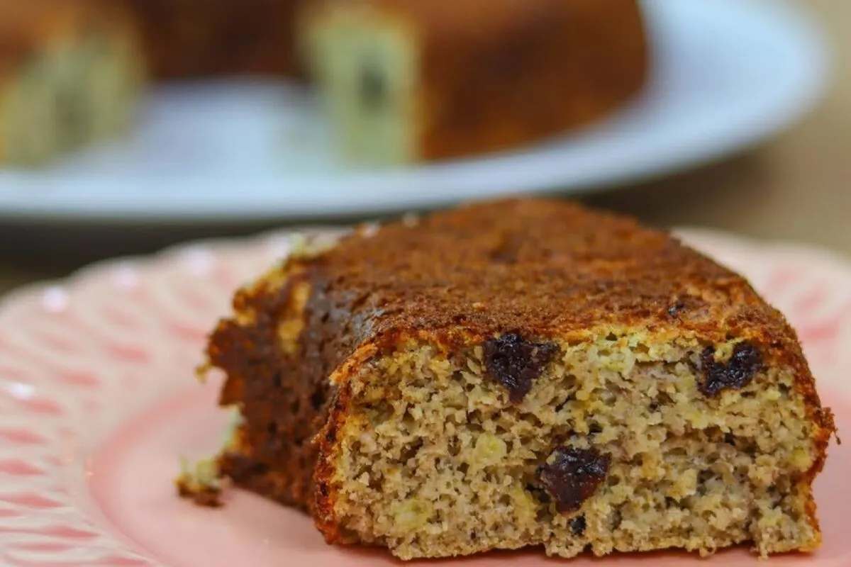Bolo fit de banana sem farinha de trigo: perfeito para seu c