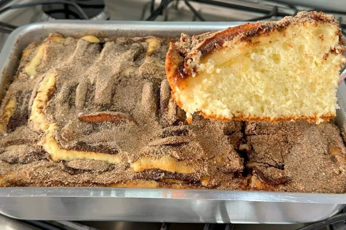 Bolo fofinho de maçã com canela: veja como eu fiz para ficar