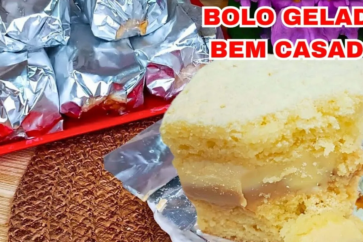 Bolo gelado bem casado com massa fofa e recheios incríveis p