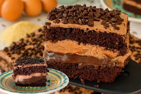 Bolo gelado de chocolate: o melhor bolo gelado do mundo para