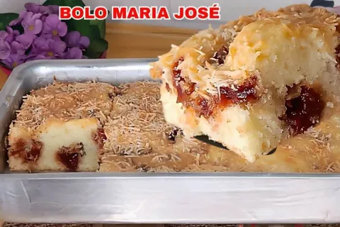 Bolo maria josé fofinho e saboroso que vai surpreender todo 