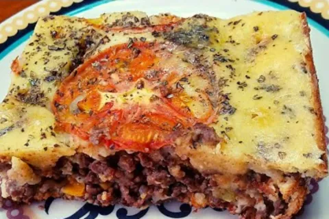 Bolo milionário de carne moída, uma sugestão de prato princi