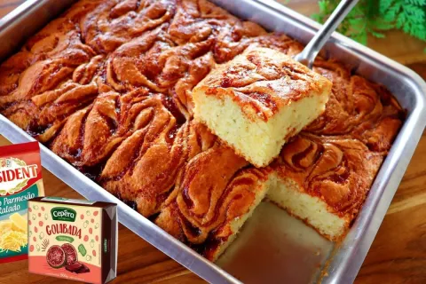 Bolo mineiro fofinho e com sabor de fazenda, para você prepa