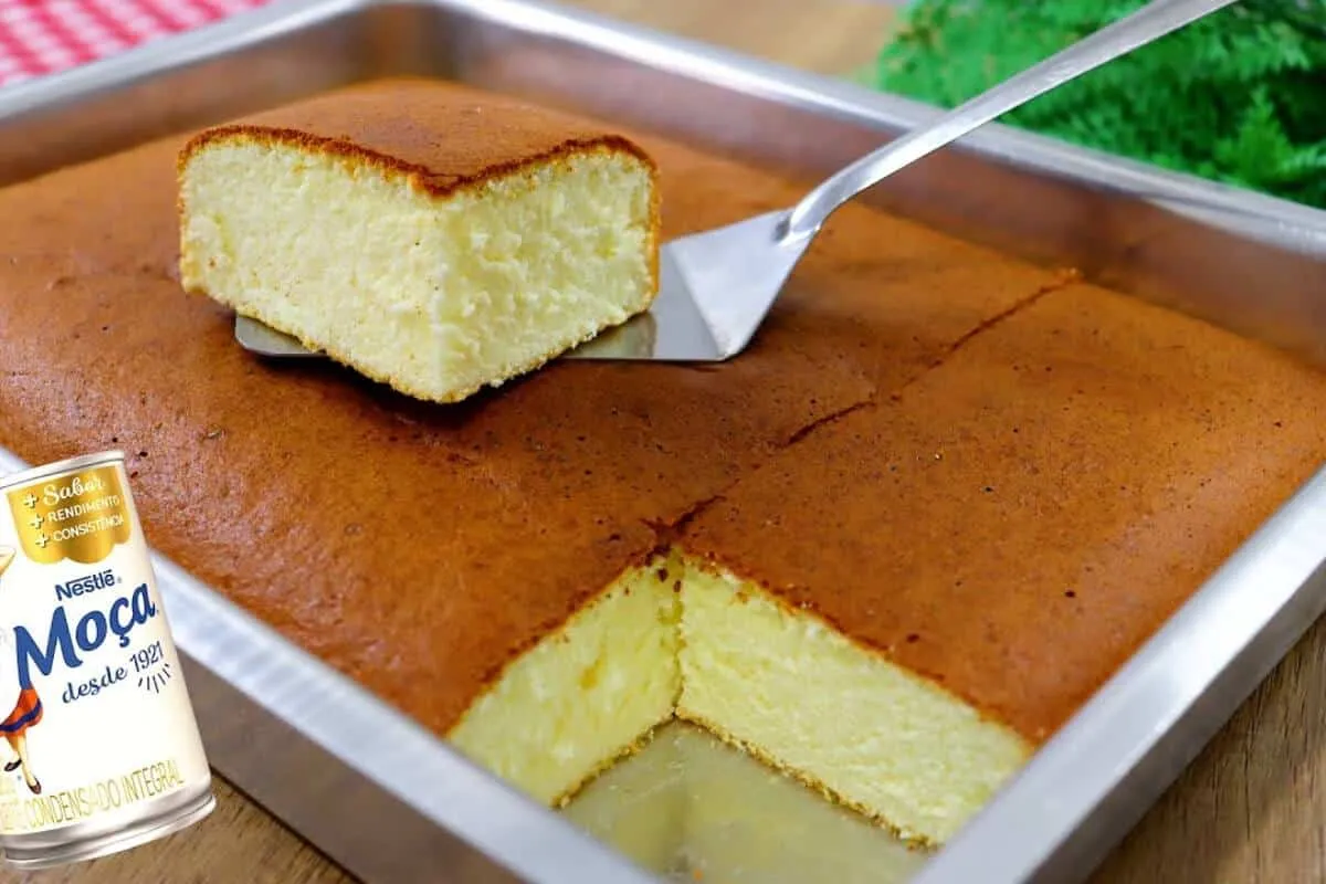 Bolo moça de algodão: vai ficar delicioso no seu café da man