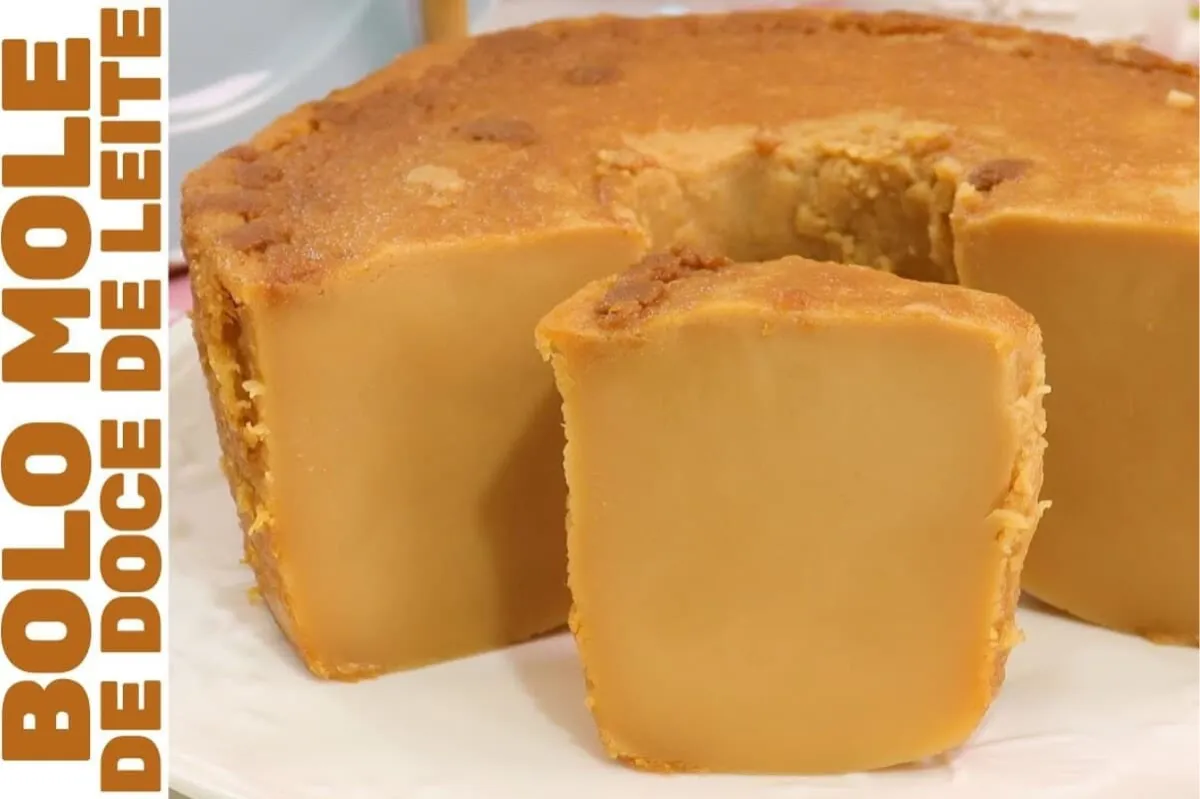 Bolo mole de doce de leite: tão gostoso que serve como até c