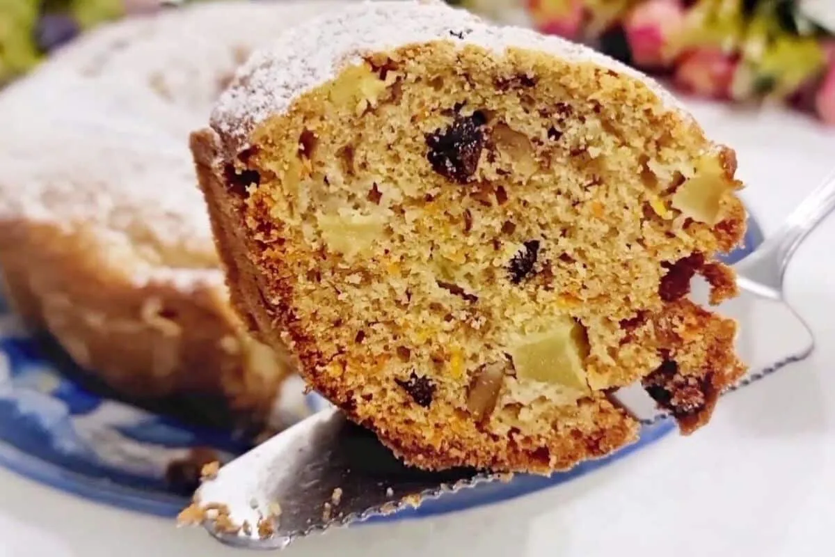 Bolo nutritivo simples e delicioso para toda a sua família,