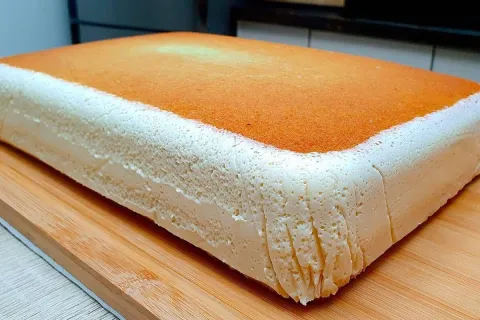 Bolo nuvem de limão: fica uma delícia e virou o meu preferid