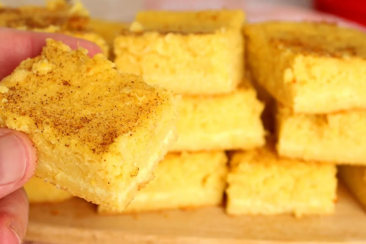 Bolo pamonha que fica doce no ponto certo e o preparo é supe