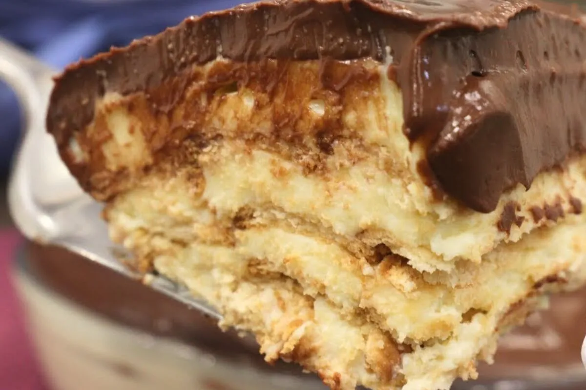 Bolo pavê de leite Ninho cremoso e fácil de montar, perfeito