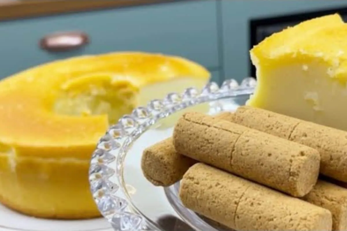 Bolo pega marido com sabor de paçoca fácil e delicioso para