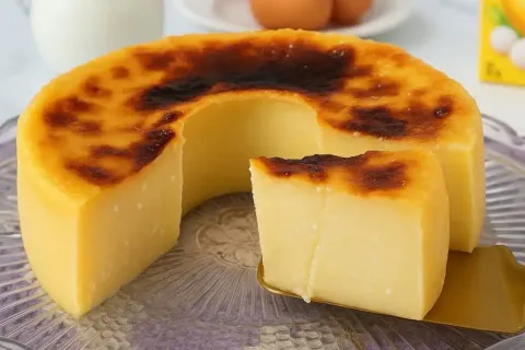 Bolo pega marido feito sem farinha de trigo com uma consistê