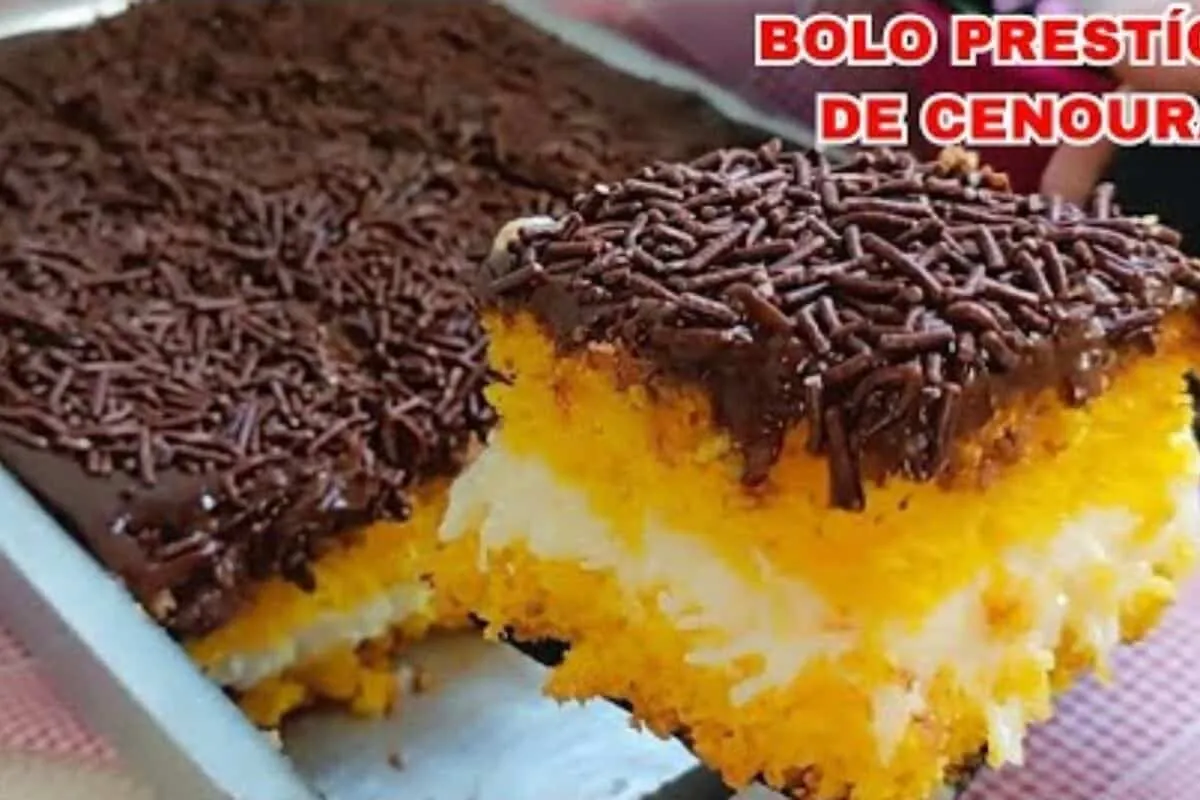 Bolo prestígio de cenoura diferente e irresistível para deix