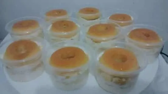 Bolo Pudim no Potinho