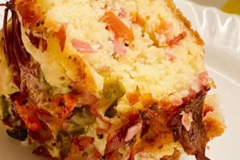 Bolo salgado: chame as amigas para experimentar, bolo fácil,