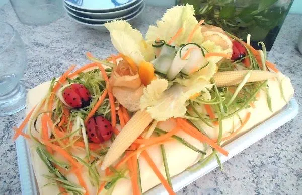 Bolo Salgado de Frango com Palmito
