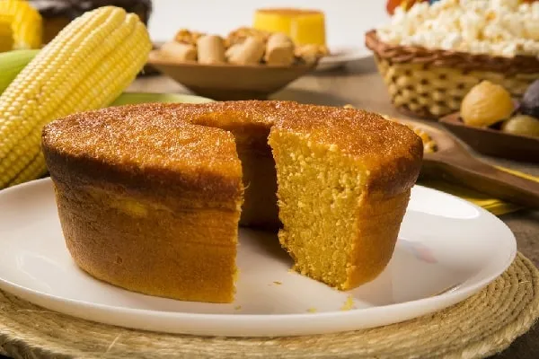 Bolo Salgado de Milho Verde