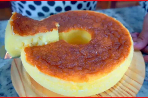 Bolo toucinho do céu: tão cremoso e macio que até parece com
