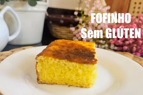 Bombocado sem glúten molhadinho e doce na medida certa para 