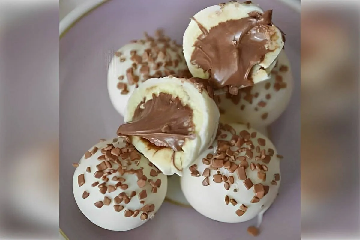 Bombom de Leite Ninho com Nutella para fazer e vender ou par