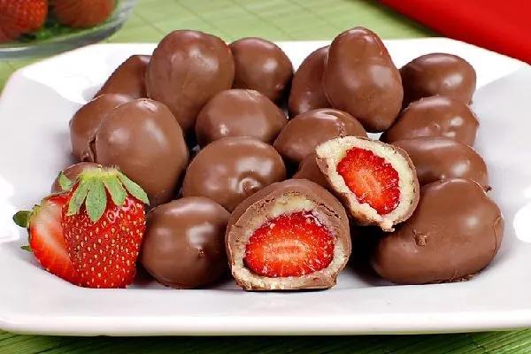 Bombom de Morango