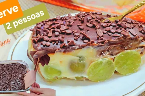 Bombom de uva na travessa fácil: a sobremesa rápida que serv