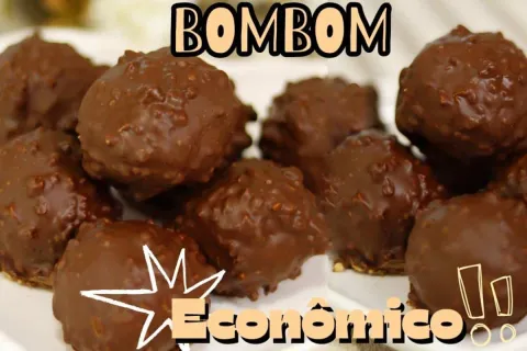 Bombom econômico de páscoa: uma delícia e super fácil de faz
