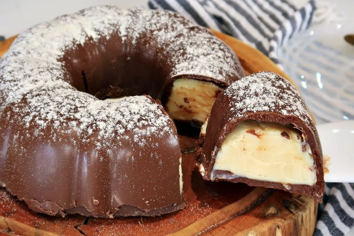 Bombom gigante de Leite Ninho: sobremesa fácil e deliciosa p