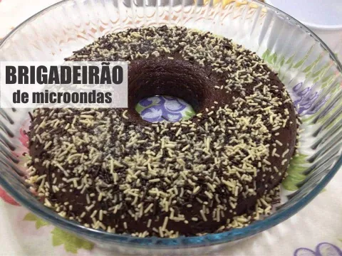 Brigadeirão de Microondas