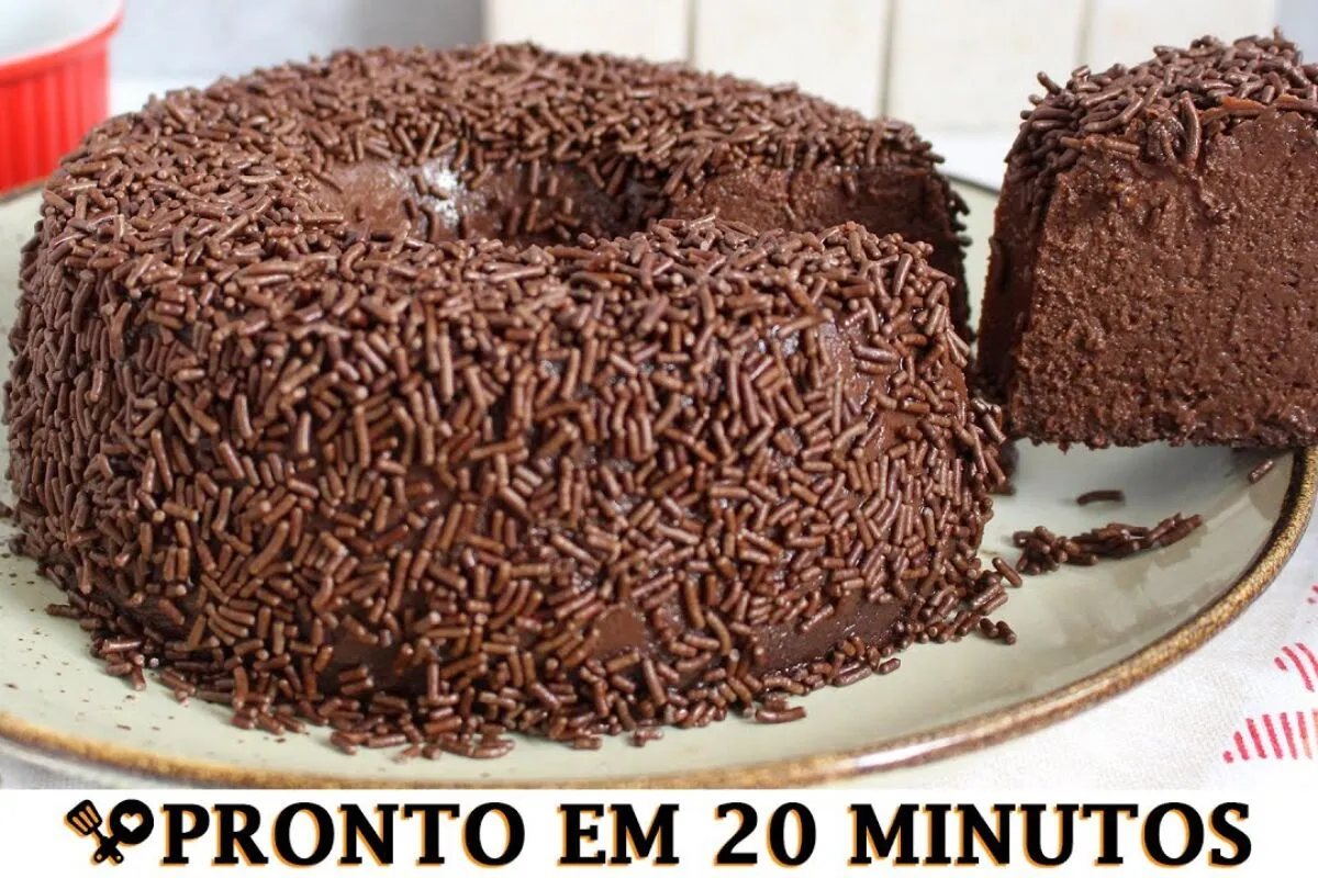 Brigadeirão fácil de liquidificador com aquele sabor irresis