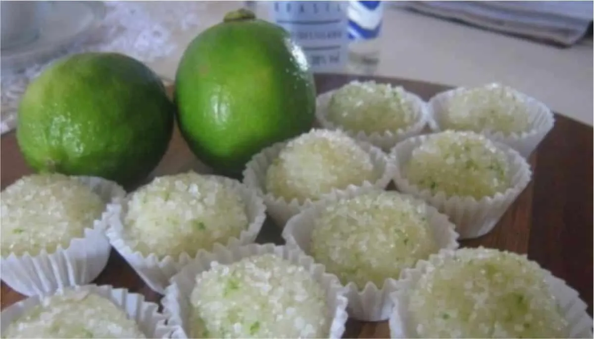 Brigadeiro de caipirinha maravilhoso e diferente de tudo o q