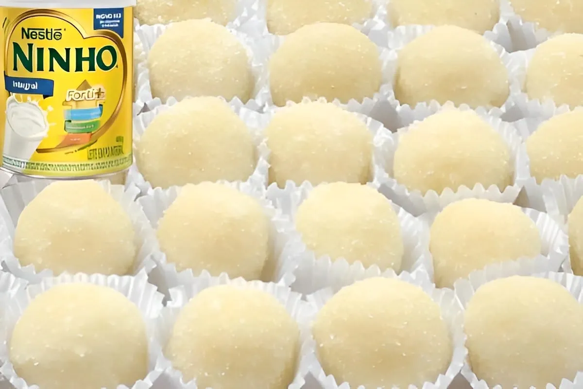 Brigadeiro de Leite Ninho simples e prático sua festa merece